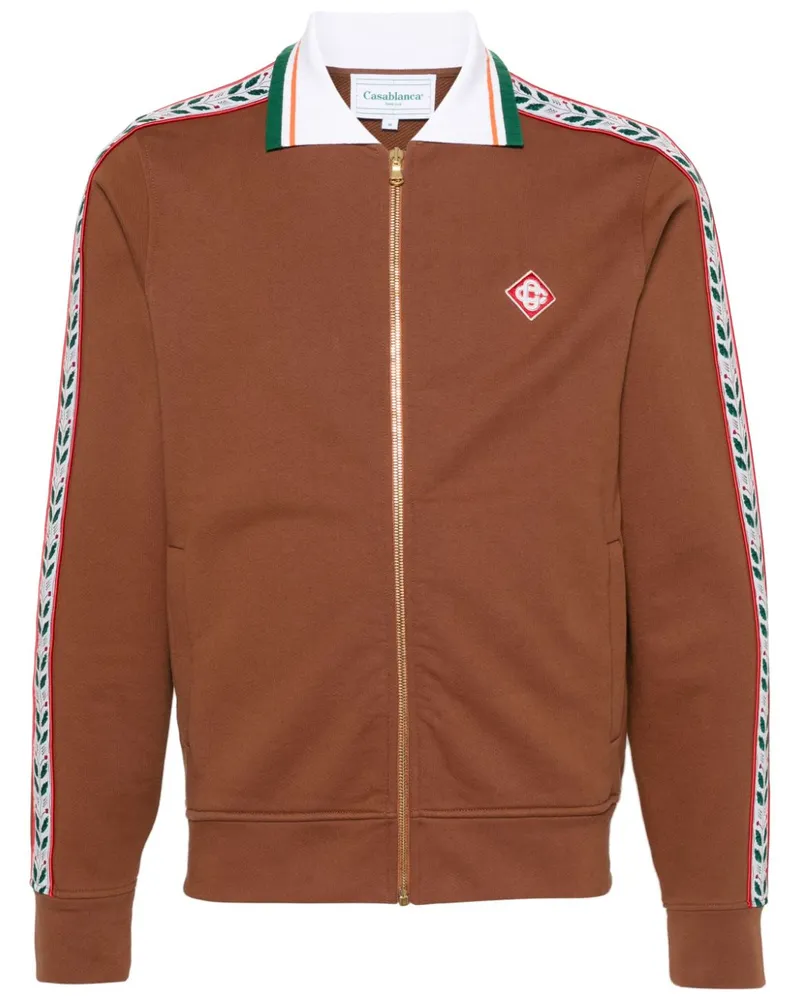 Casablanca Paris Sportjacke mit Logo - Braun Braun