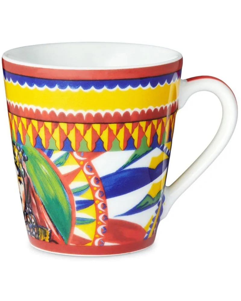 Dolce & Gabbana Carretto Siciliano Tasse - Weiß Weiß