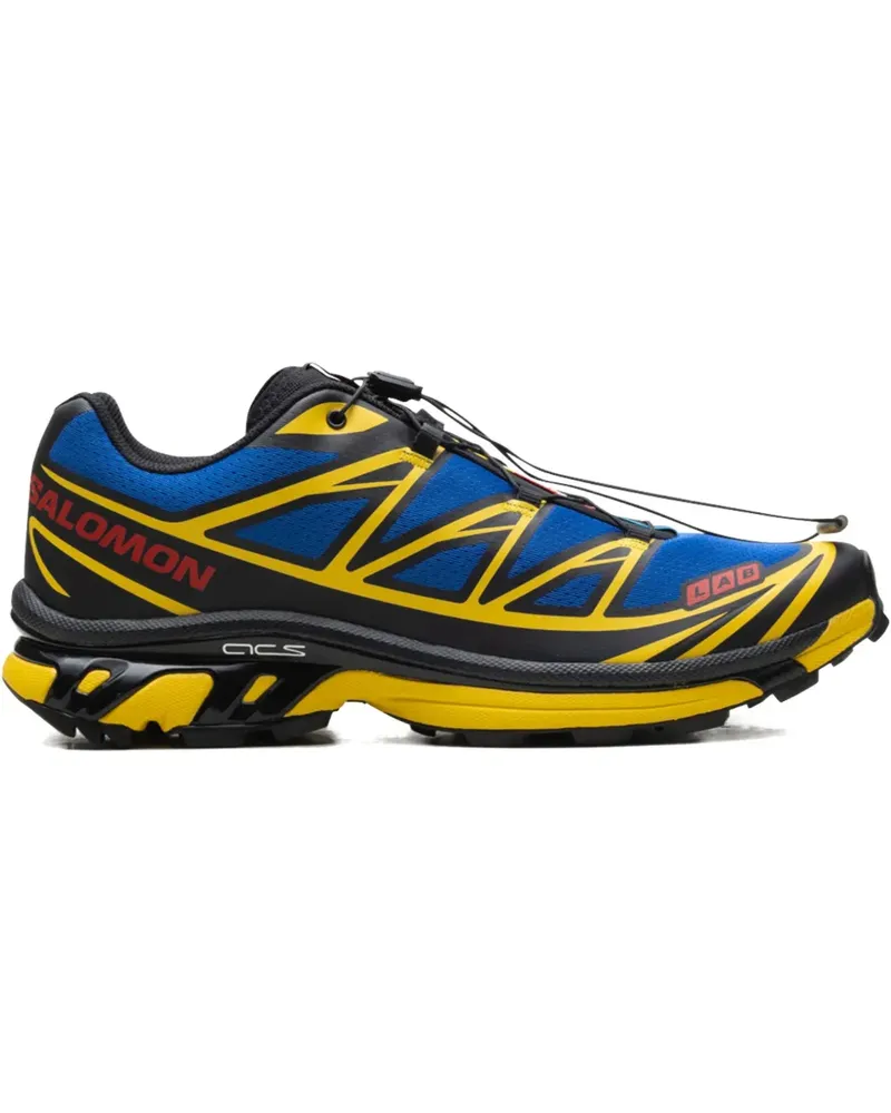 Salomon XT-6 "JJJJound - Nautical Blue/Lemon/Black" Sneakers - Blau Blau