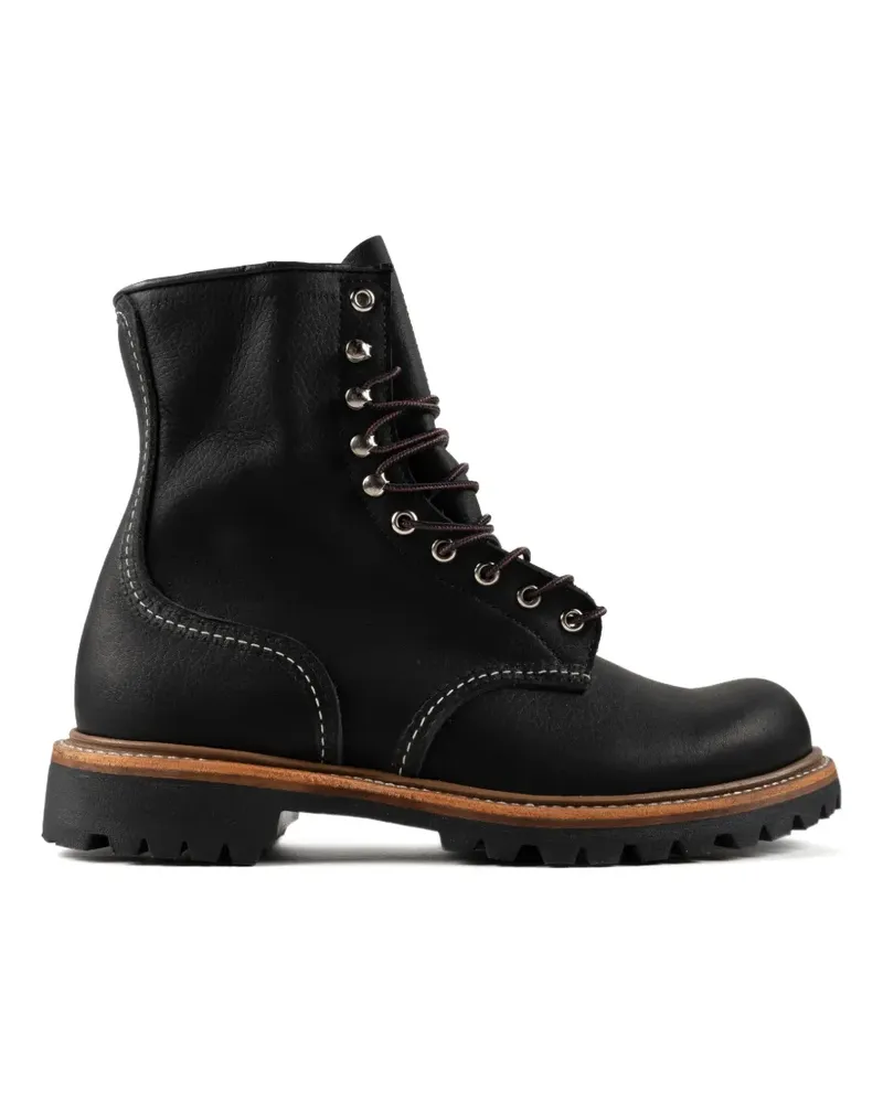 Red Wing Shoes lace-up leather boots - Schwarz Schwarz