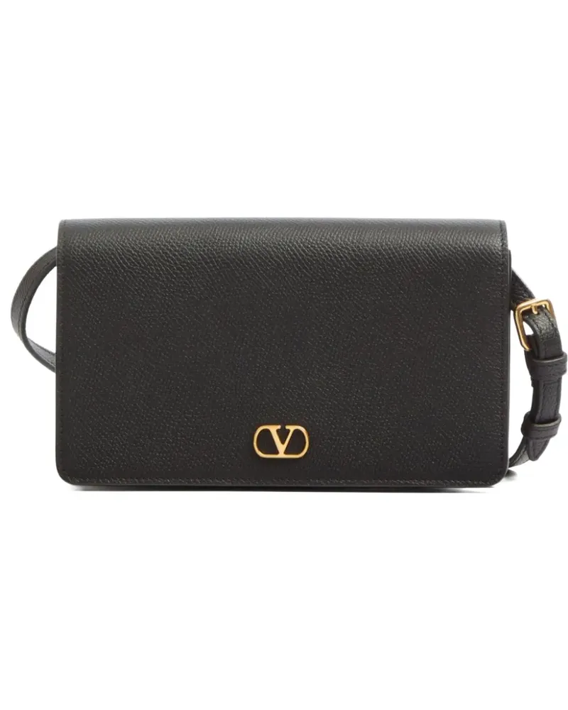 Valentino Garavani Mini VLogo Signature Schultertasche - Schwarz Schwarz