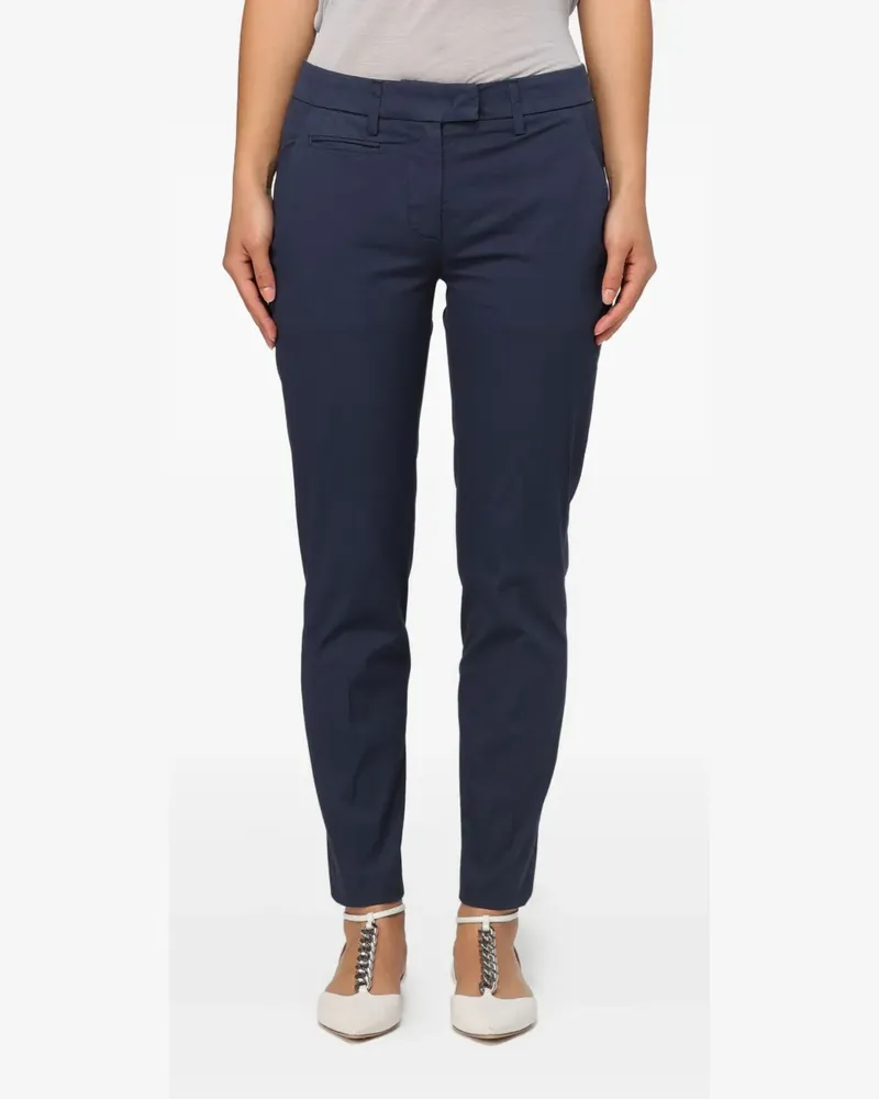 Dondup Hose mit Gürtelschlaufen - Blau Blau