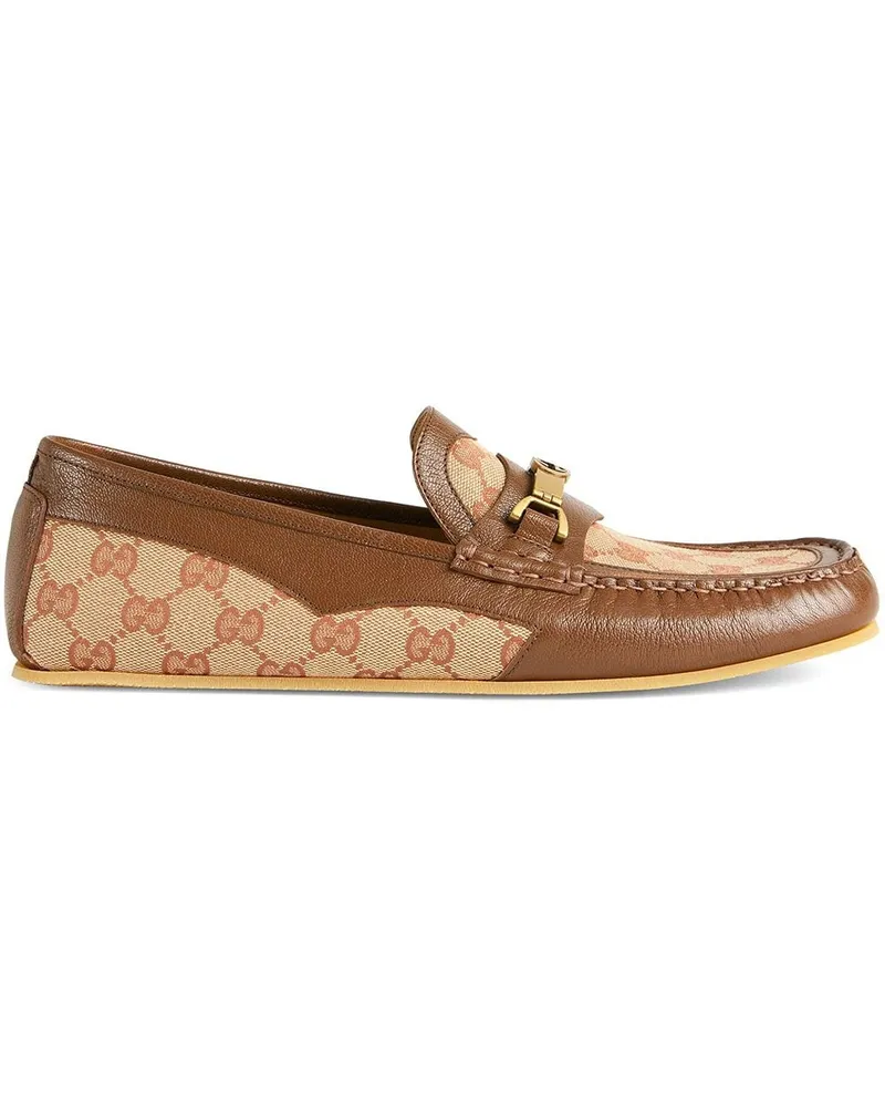 Gucci Loafer mit GG - Braun Braun