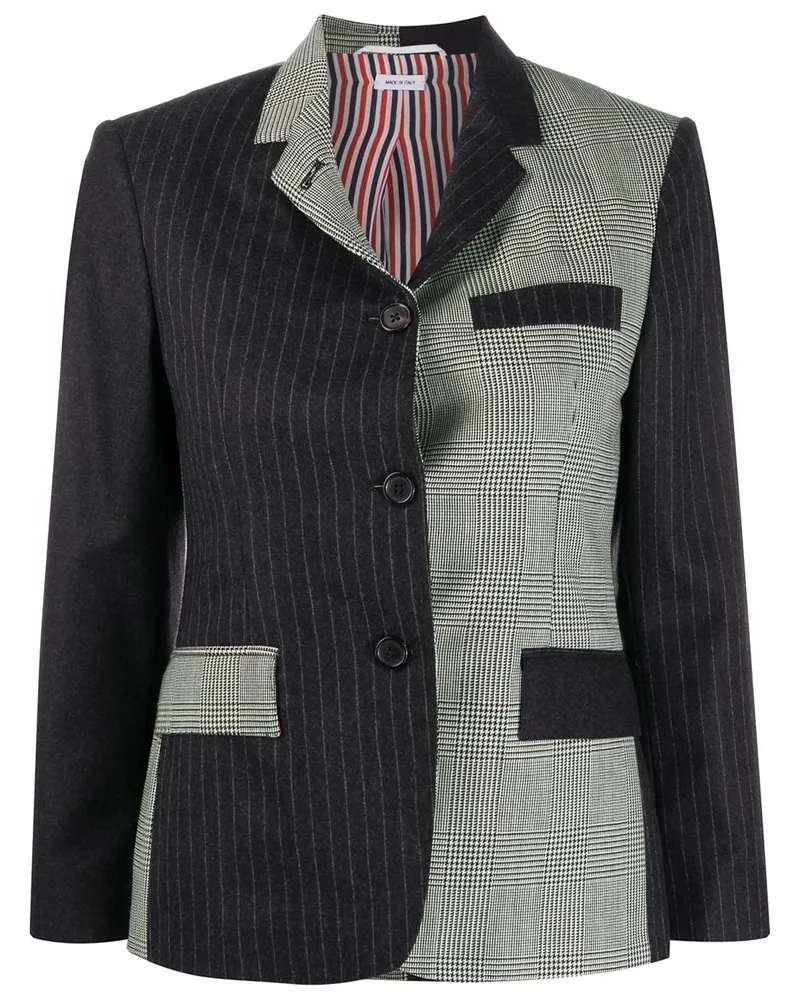 Thom Browne Blazer mit schmalen Schultern Schwarz