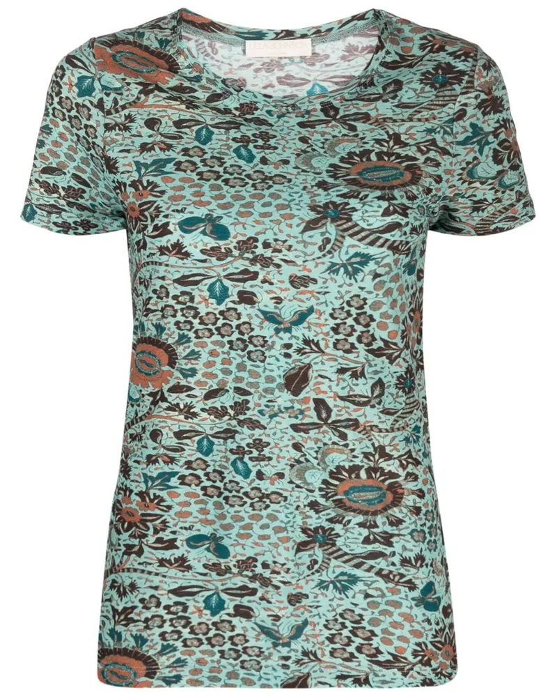 Ulla Johnson Estelle T-Shirt - Grün Grün