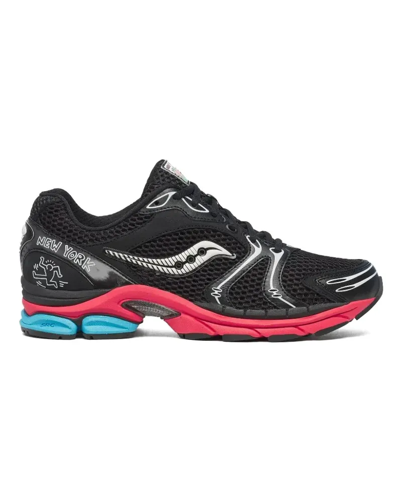 Saucony x Keith Haring ProGrid Triumph 4 Sneakers - Schwarz Schwarz