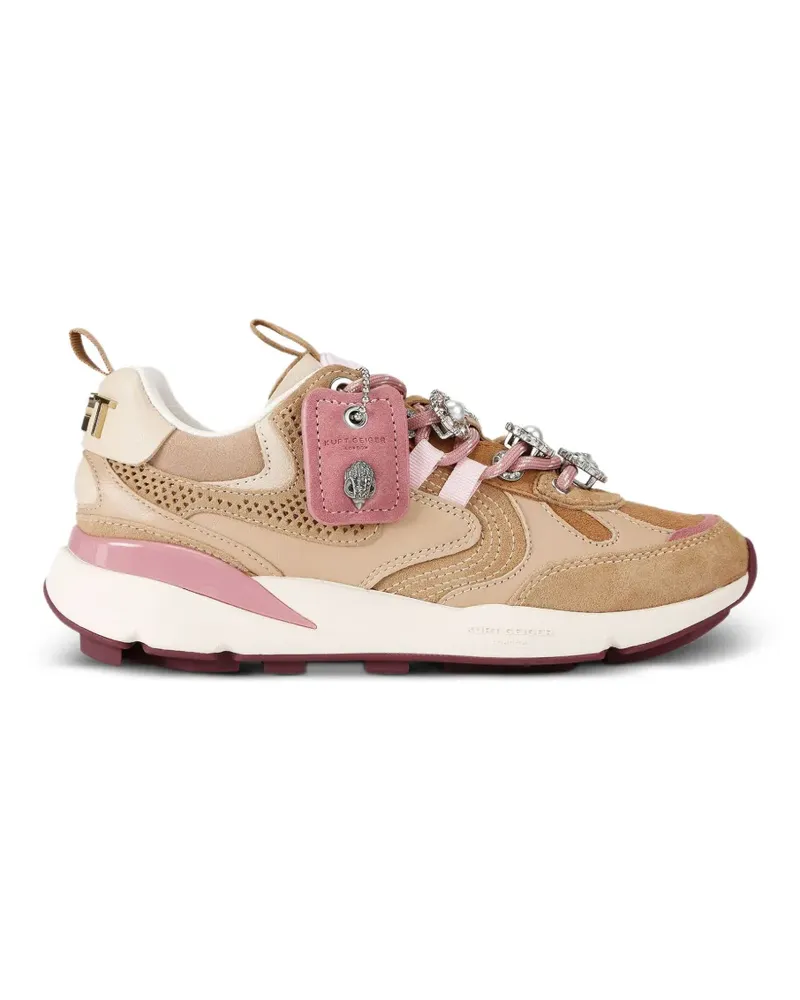 Kurt Geiger Verzierte Kurt Runner Sneakers - Nude Nude