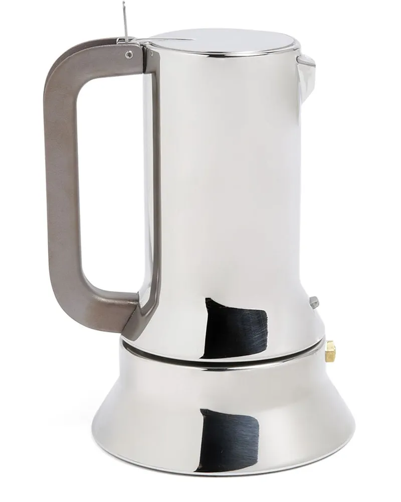 Alessi Espresso-Kaffeemaschine - Silber Silber