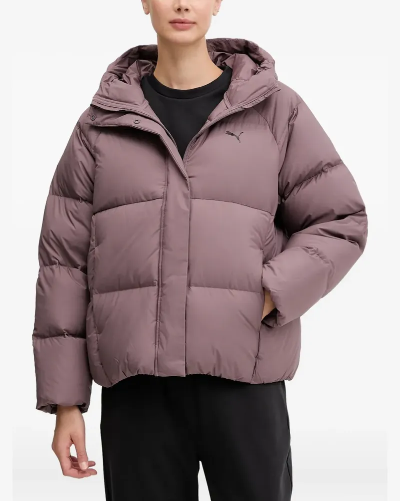 Puma hooded puffer jacket - Violett Violett