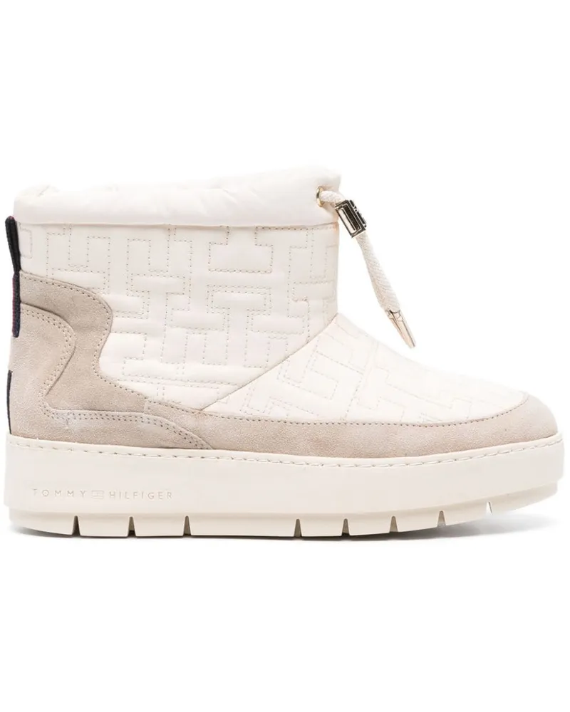 Tommy Hilfiger Stiefel mit Plateau - Nude Nude