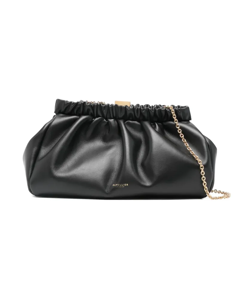 DeMELLIER Miami chain clutch - Schwarz Schwarz