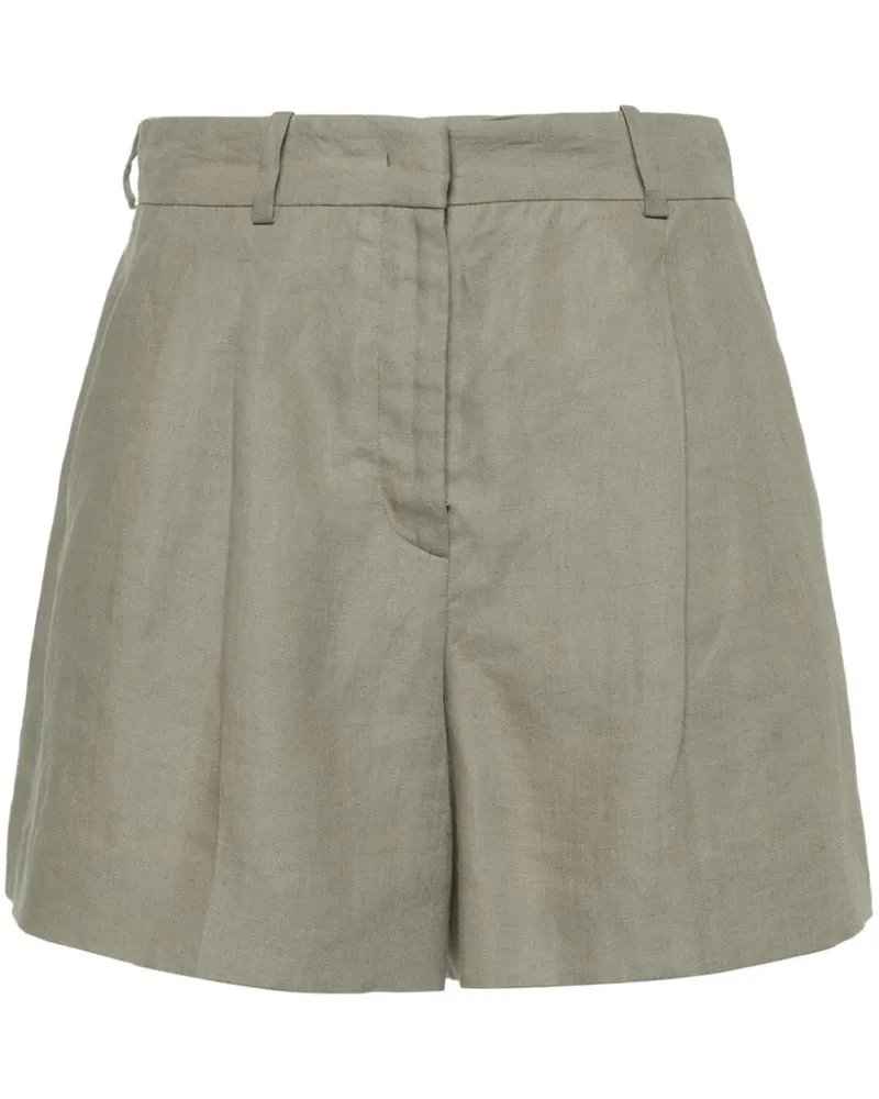 Kiton Shorts mit Falten - Grün Grün