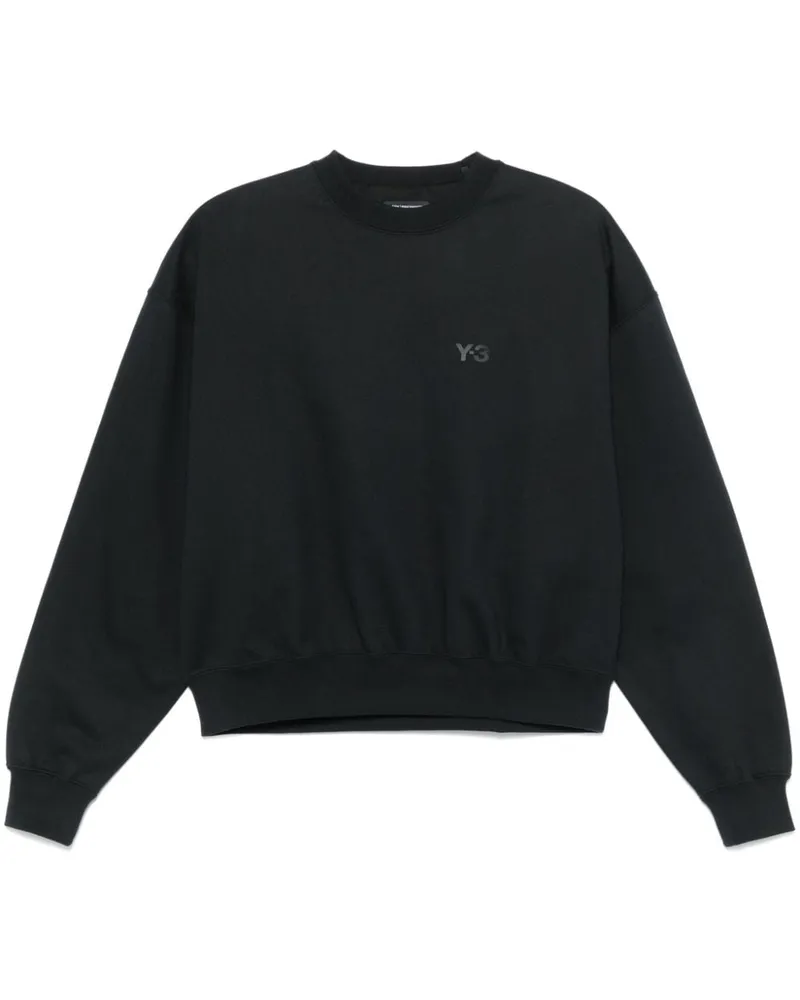 Y-3 x adidas Sweatshirt mit Logo-Print - Schwarz Schwarz