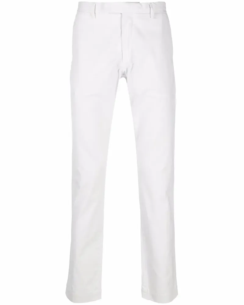Ralph Lauren Chino mit geradem Bein - Weiß Weiß