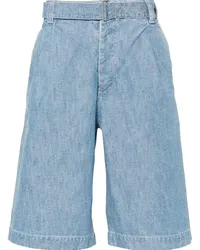 Kenzo Jeans-Shorts mit Bundfalten Blau