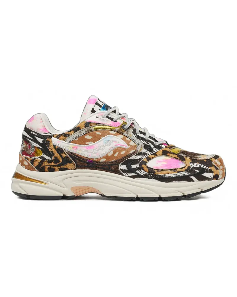 Saucony Grid Jazz Sneakers mit Print - Braun Braun