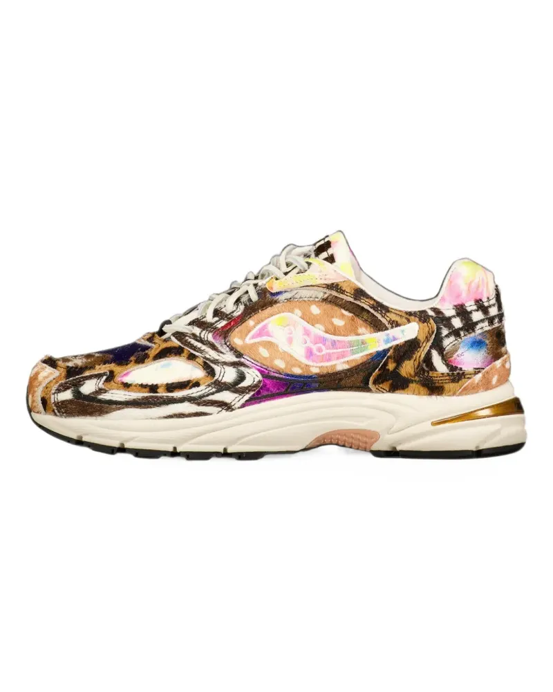 Saucony Grid Jazz Sneakers mit Print - Braun Braun