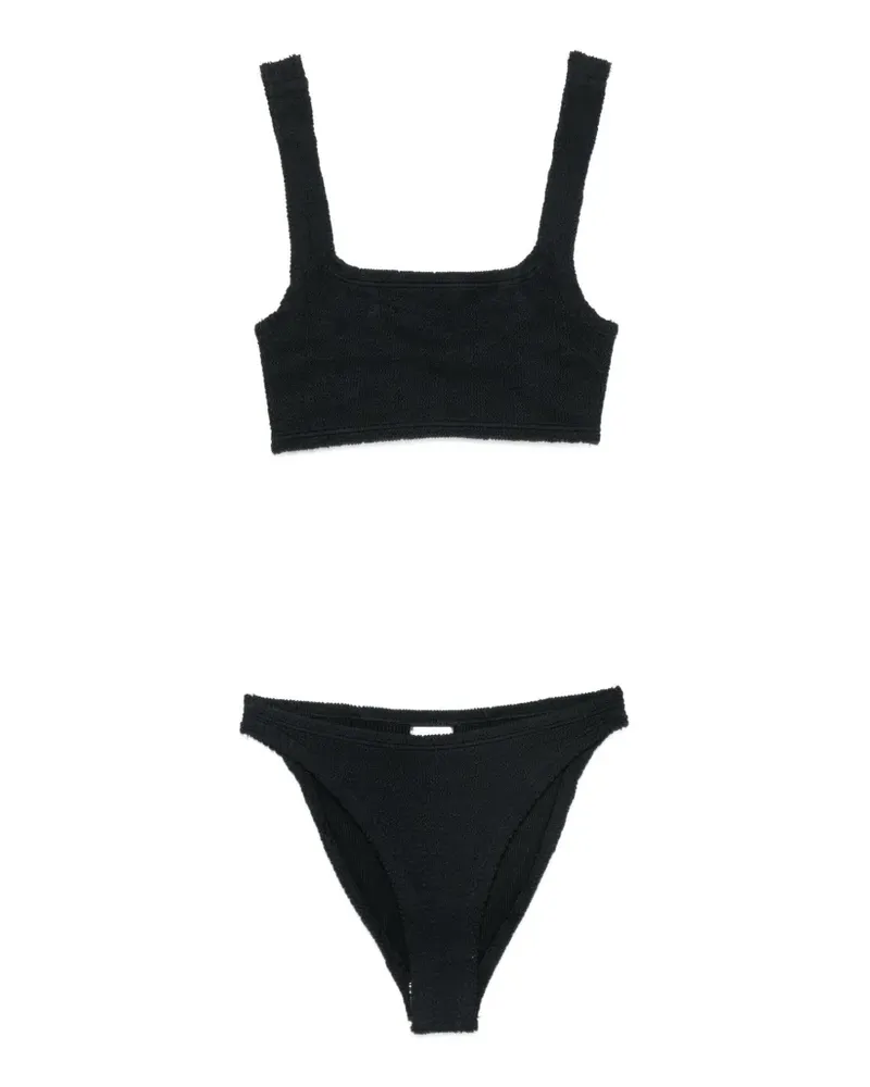 Hunza G Xandra crinkle bikini - Schwarz Schwarz
