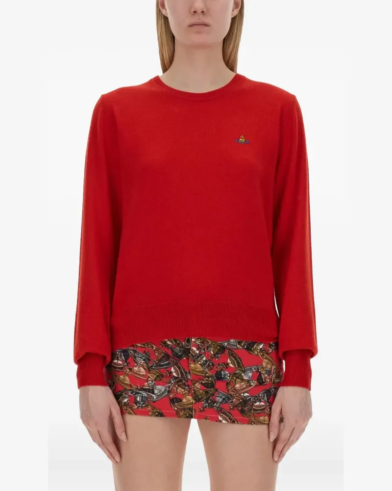 Vivienne Westwood orb-logo sweater - Rot Rot