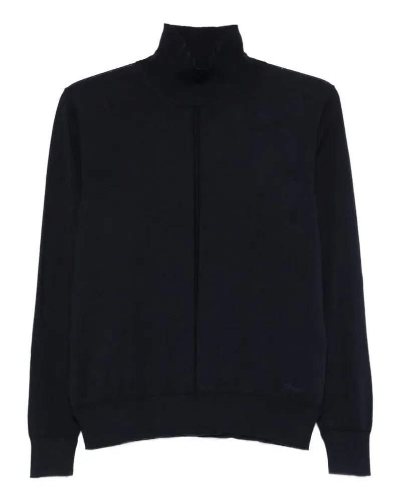 HUGO BOSS Pullover mit Rollkragen - Blau Blau
