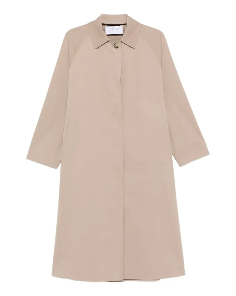 Harris Wharf London buttoned coat - Nude Nude