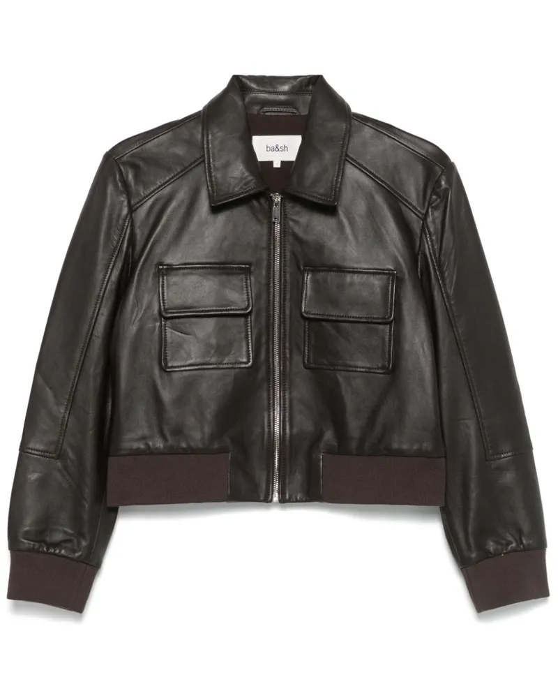 ba&sh Utica Jacke - Braun Braun