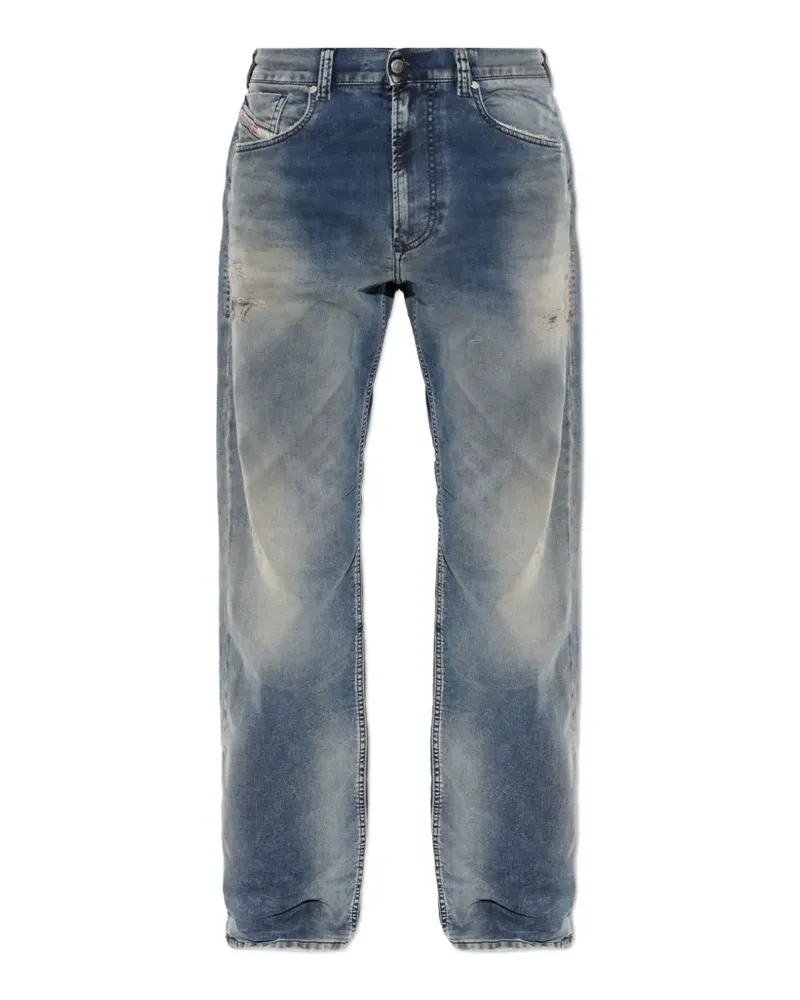 Diesel Ausgeblichene Jogg Jeans - Blau Blau