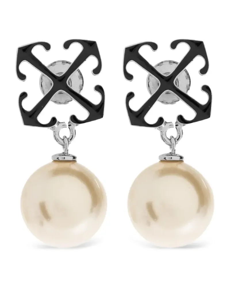 OFF-WHITE Ohrringe mit Pfeilen - Silber Silber