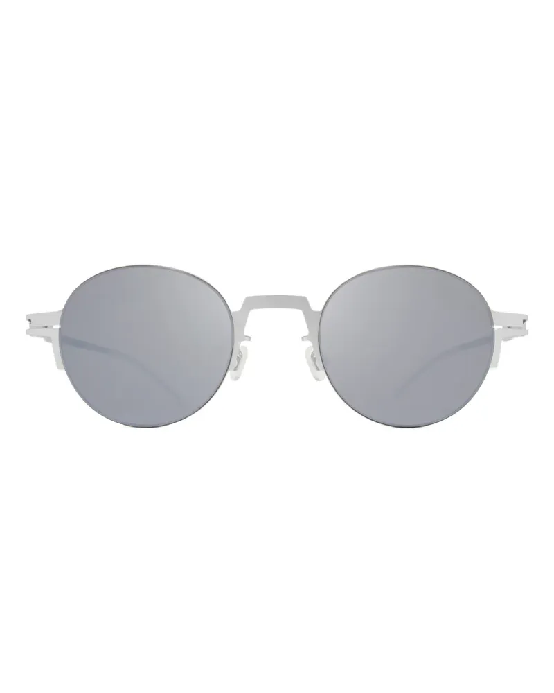 Mykita Runde Studio Sonnenbrille - Silber Silber