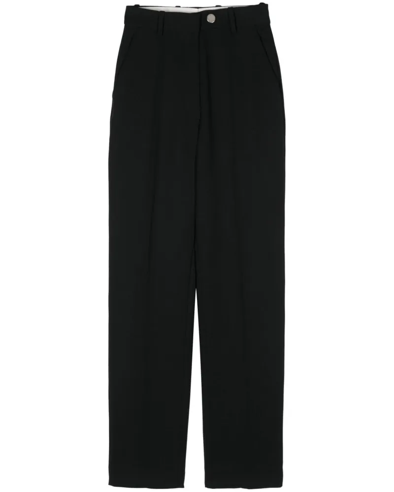 Viktor & Rolf Hose mit Bügelfalten - Schwarz Schwarz
