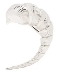 Courrèges Ear Cuff in Muschelform Silber