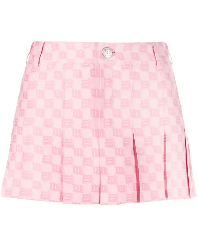 MISBHV Minirock mit Falten - Rosa Rosa