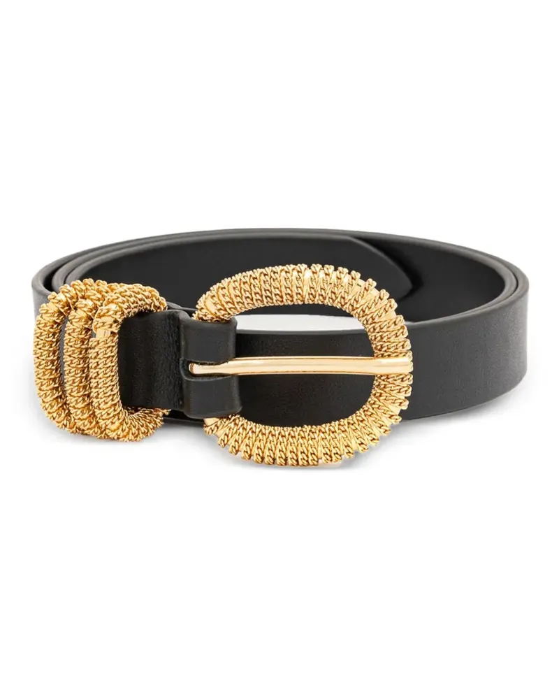 Orciani Chain Triple Loop Gürtel - Schwarz Schwarz
