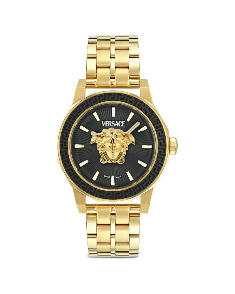 Versace Medusa Deco 43mm - Schwarz Schwarz