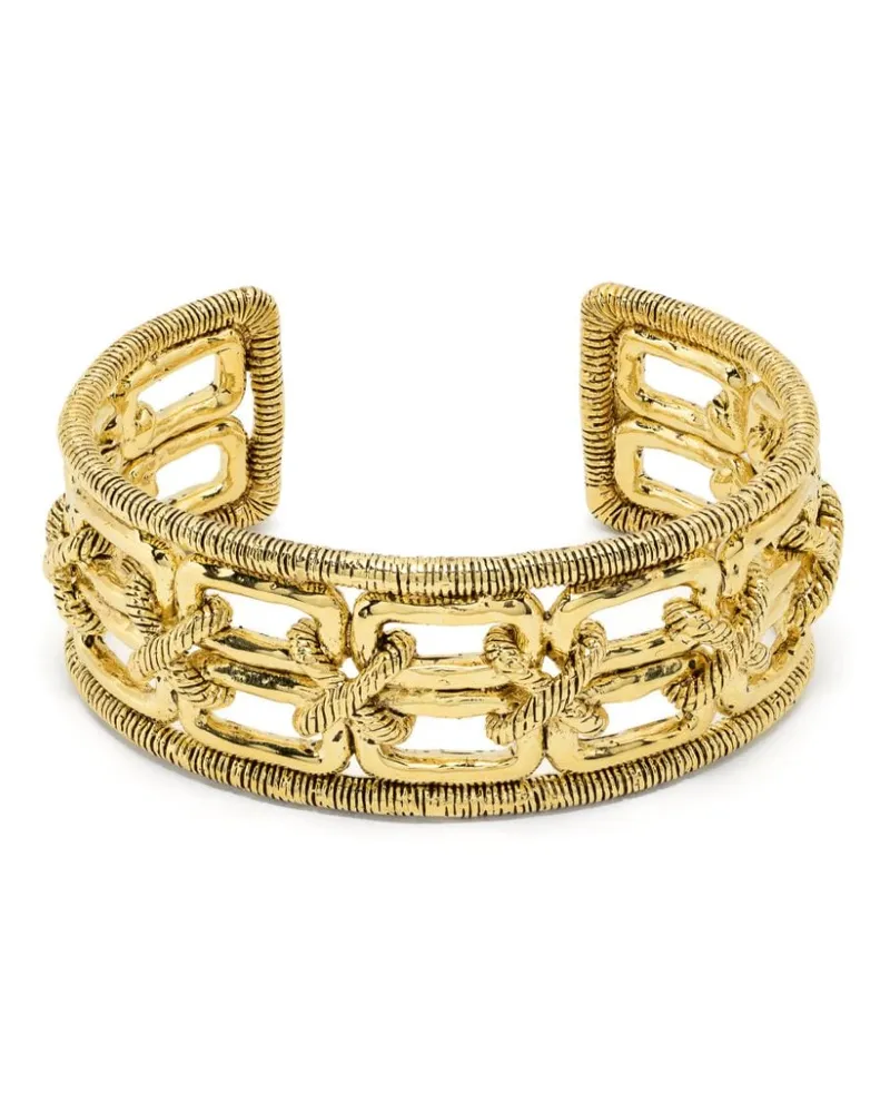 Aurélie Bidermann Caliche open-cuff bracelet Gold