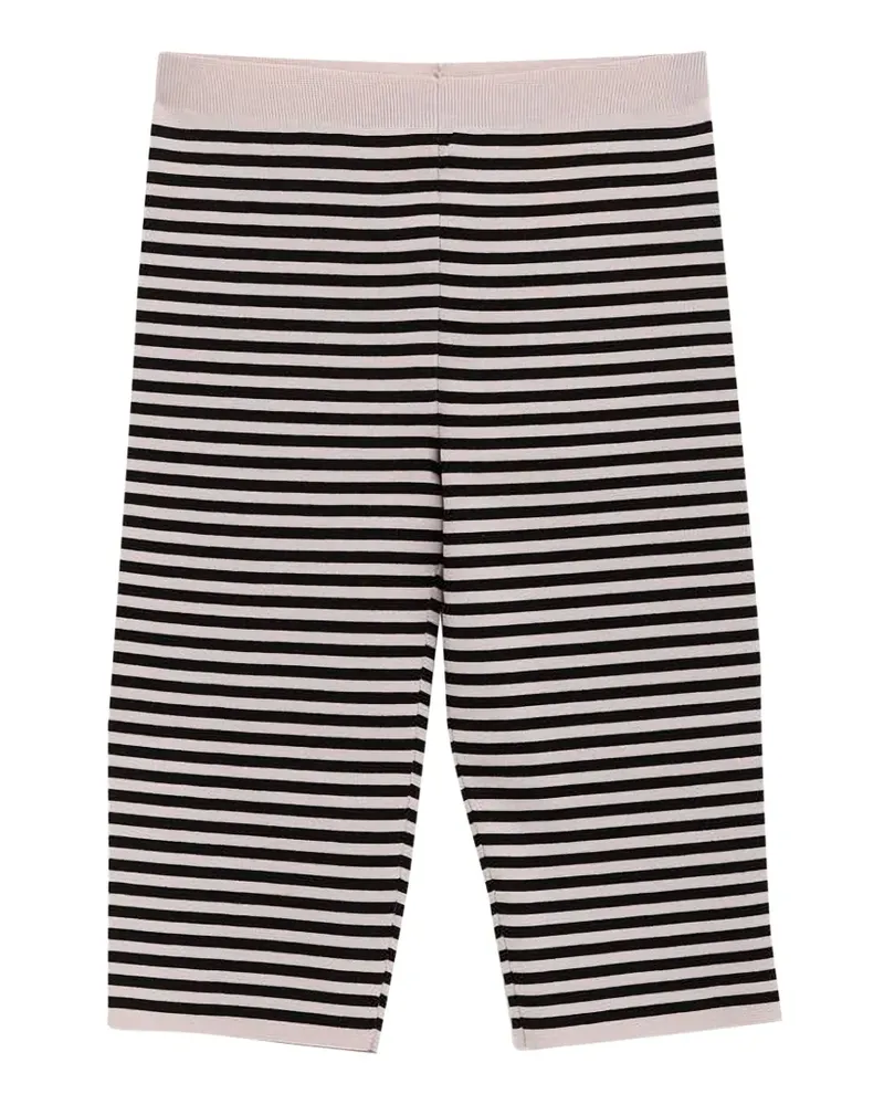 GIMAGUAS striped cycling shorts - Nude Nude