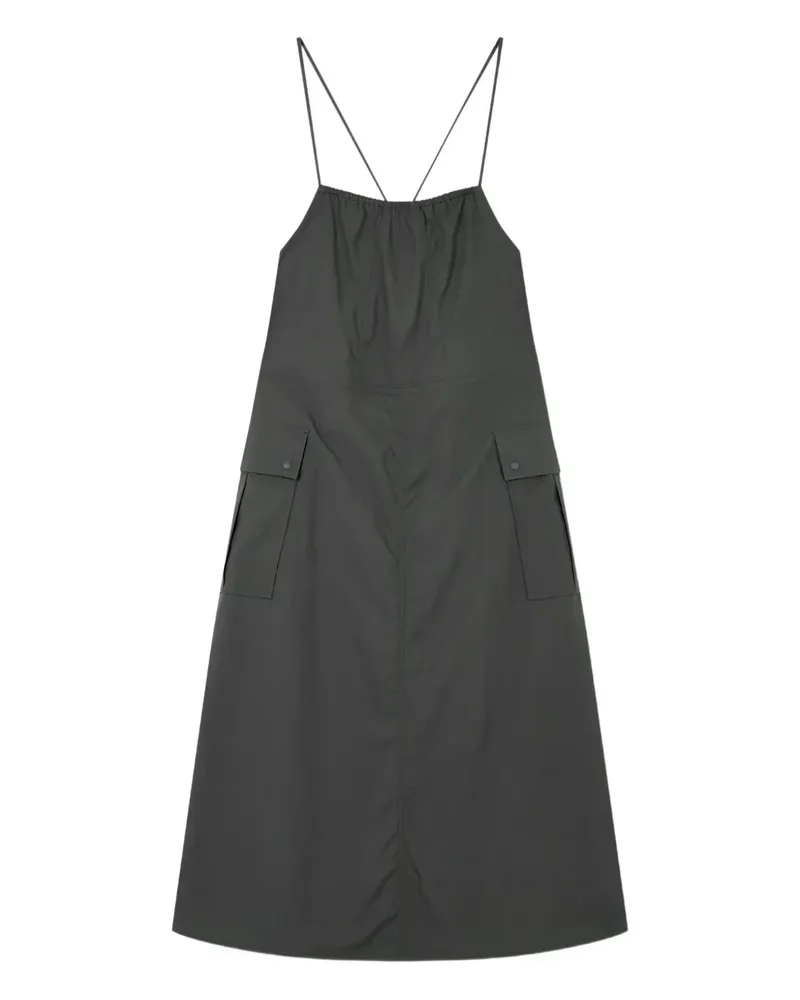 STUDIO TOMBOY Kleid mit gekreuztem Rücken - Grau Grau