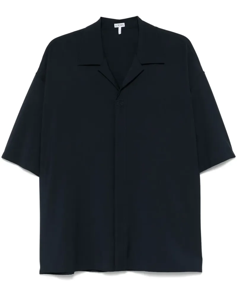 Loewe Anagram Hemd Blau