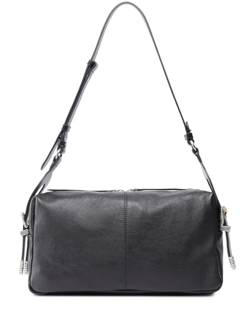 Pinko Schultertasche aus Leder - Schwarz Schwarz