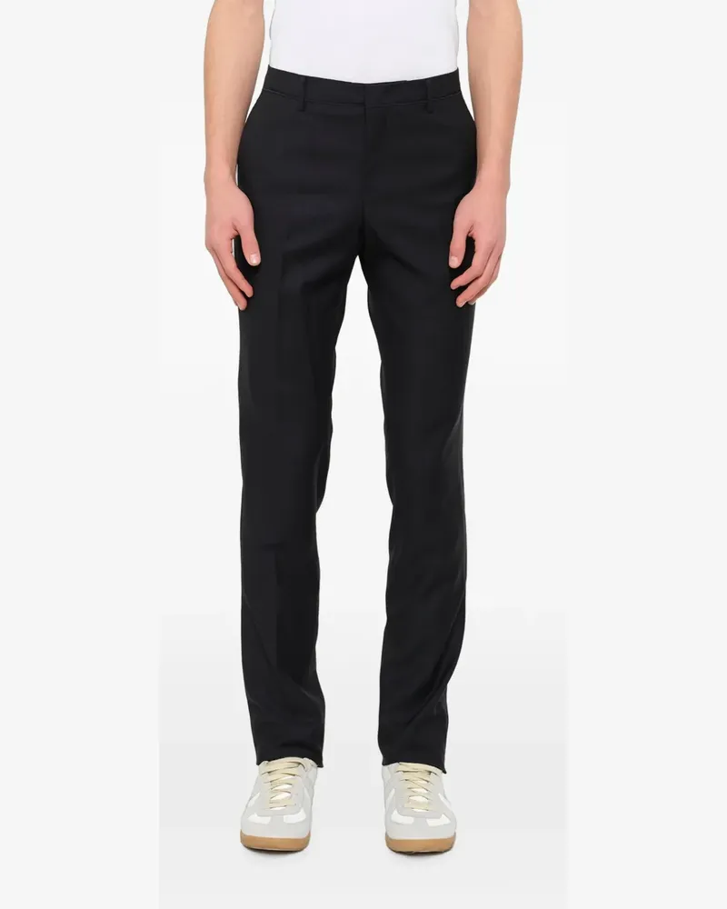Wooyoungmi Klassische Wollhose - Blau Blau