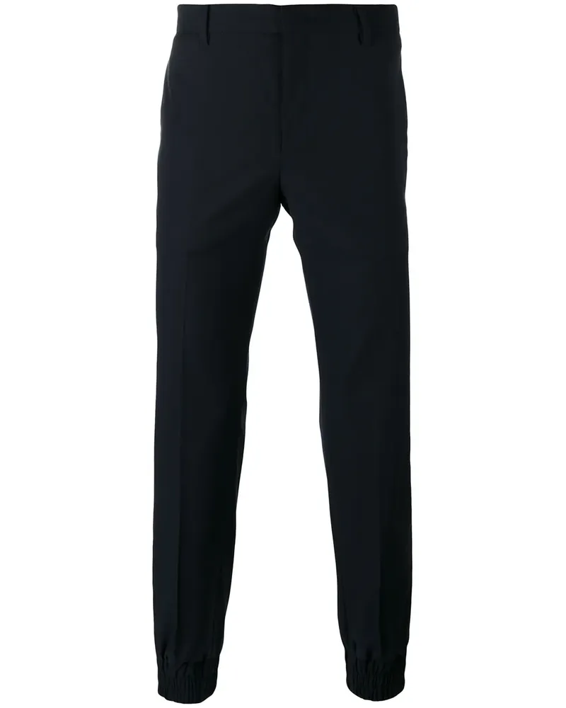 Wooyoungmi Klassische Wollhose - Blau Blau