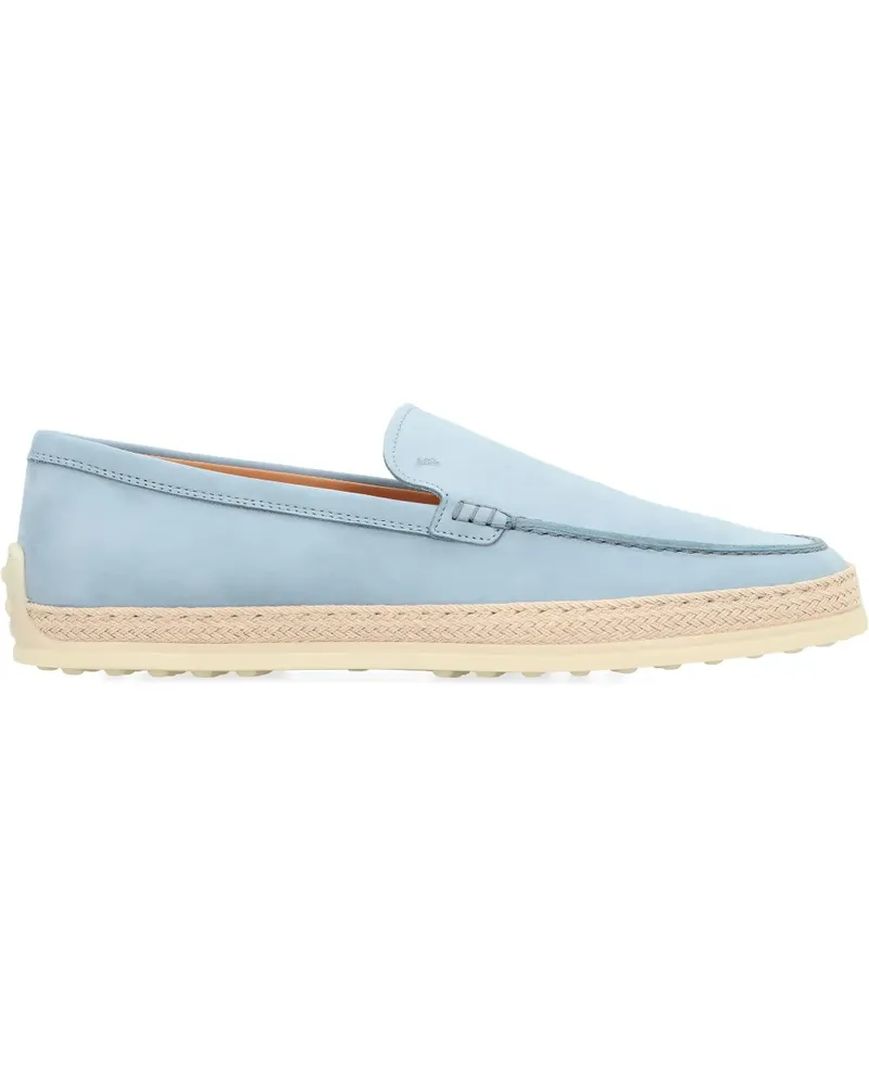 TOD'S Gomma Loafer mit Wildledersohle - Blau Blau
