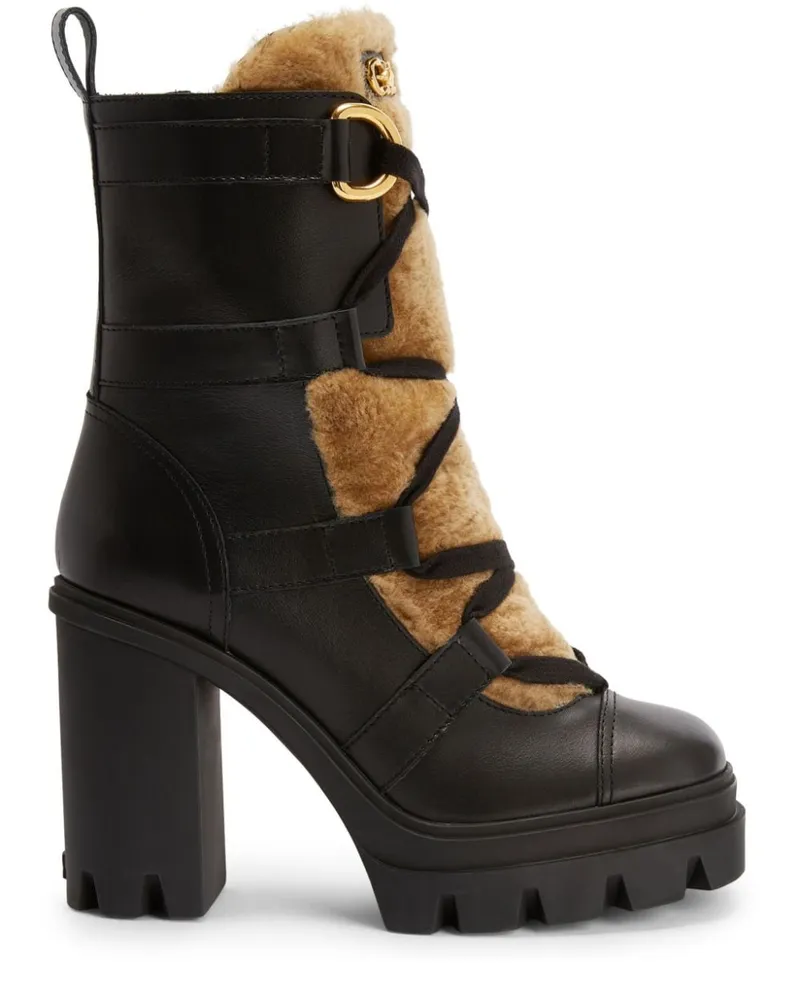 Giuseppe Zanotti Leyre Stiefel 110mm - Schwarz Schwarz