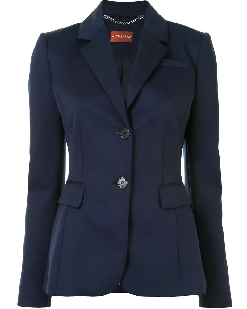 Altuzarra Fenice single-breasted wool blazer - Blau Blau