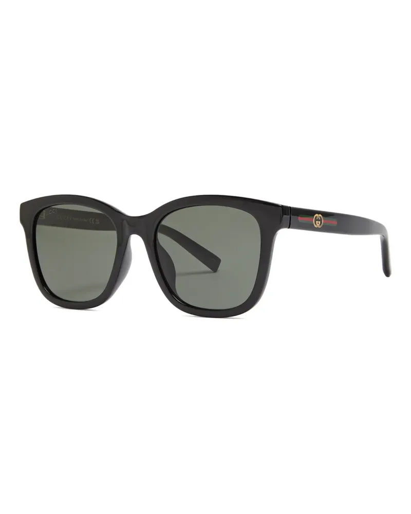 Gucci square-frame sunglasses - Schwarz Schwarz