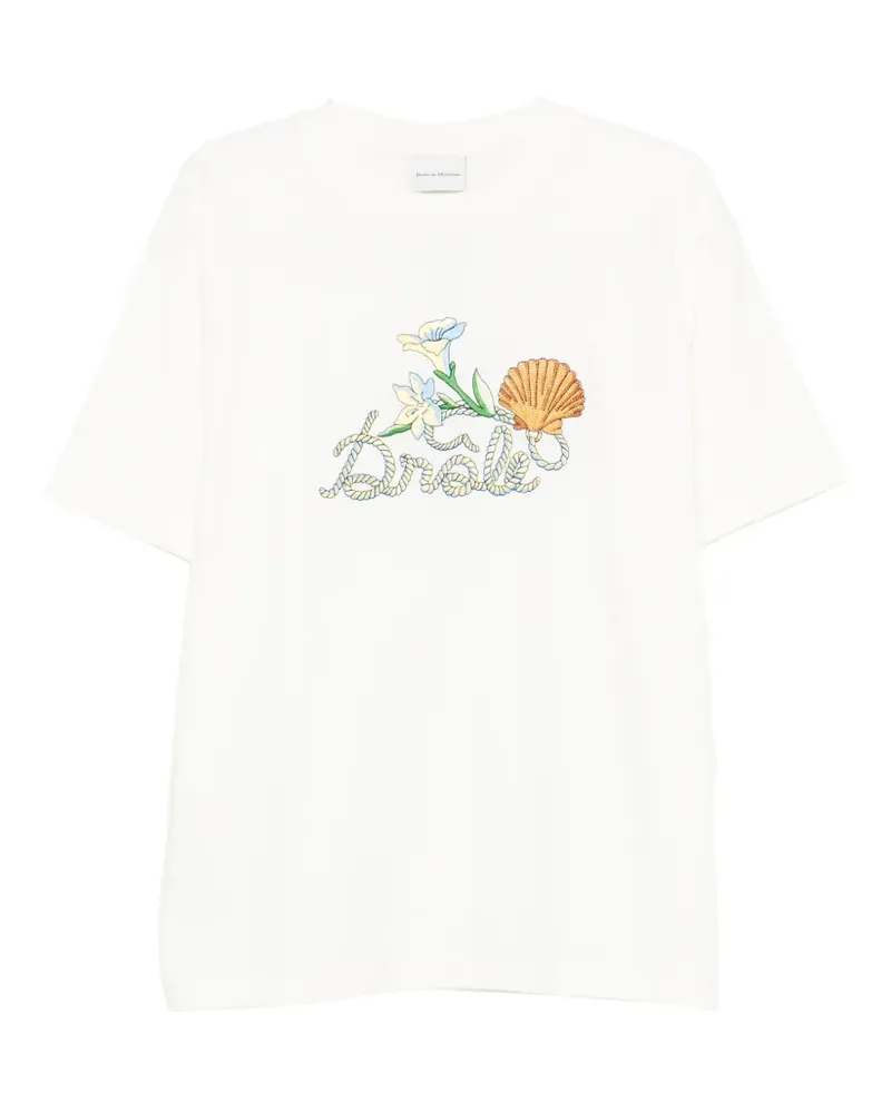 Drôle de Monsieur Shell T-Shirt - Weiß Weiß