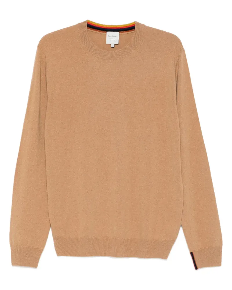 Paul Smith Kaschmirpullover mit Rundhalsausschnitt - Braun Braun