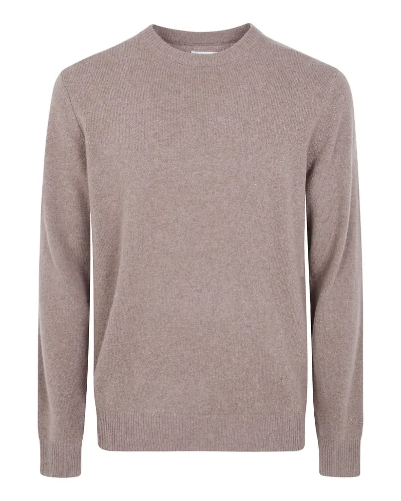 MC2 Saint Barth Regent Wollpullover mit Rundhalsausschnitt - Braun Braun