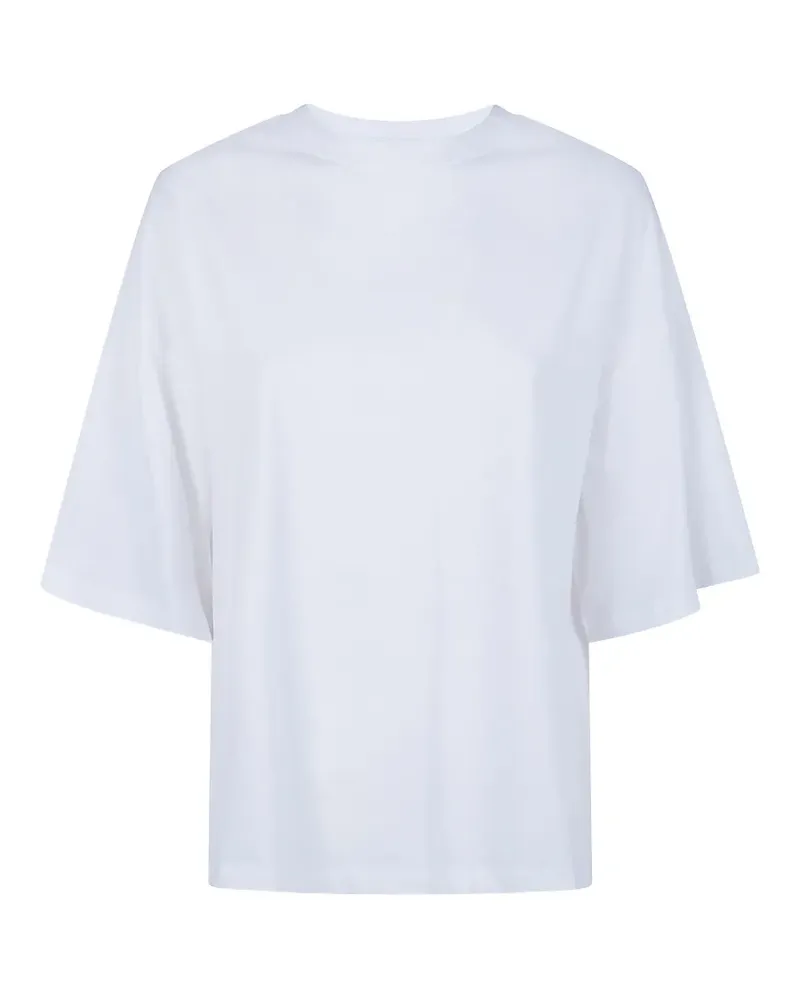 Liviana Conti T-Shirt mit lockerem Schnitt - Weiß Weiß