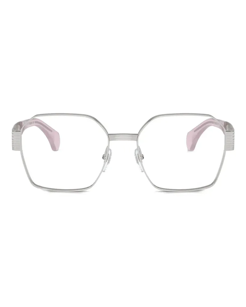 Alain Mikli Brille mit geometrischem Gestell - Silber Silber